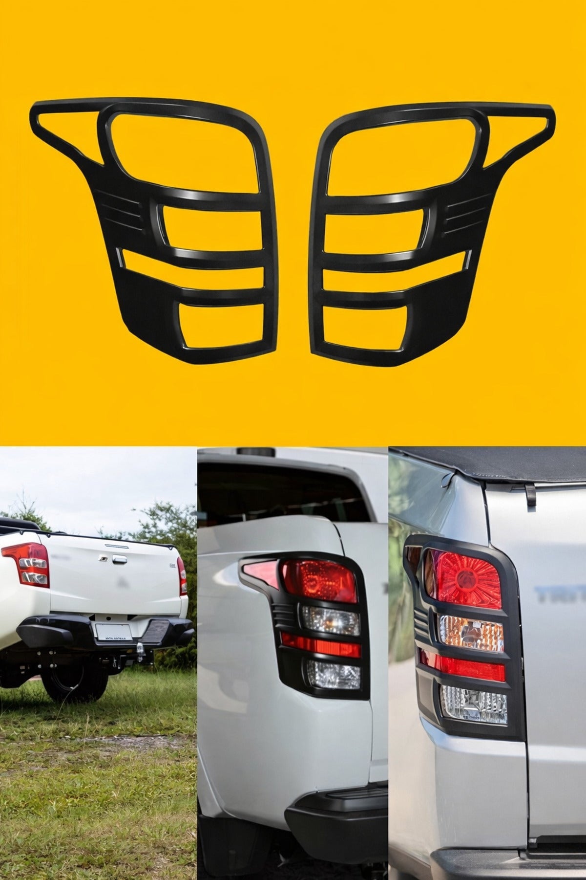 2015-2019 Mitsubishi L200 Arka Stop Çerçeve Koruma