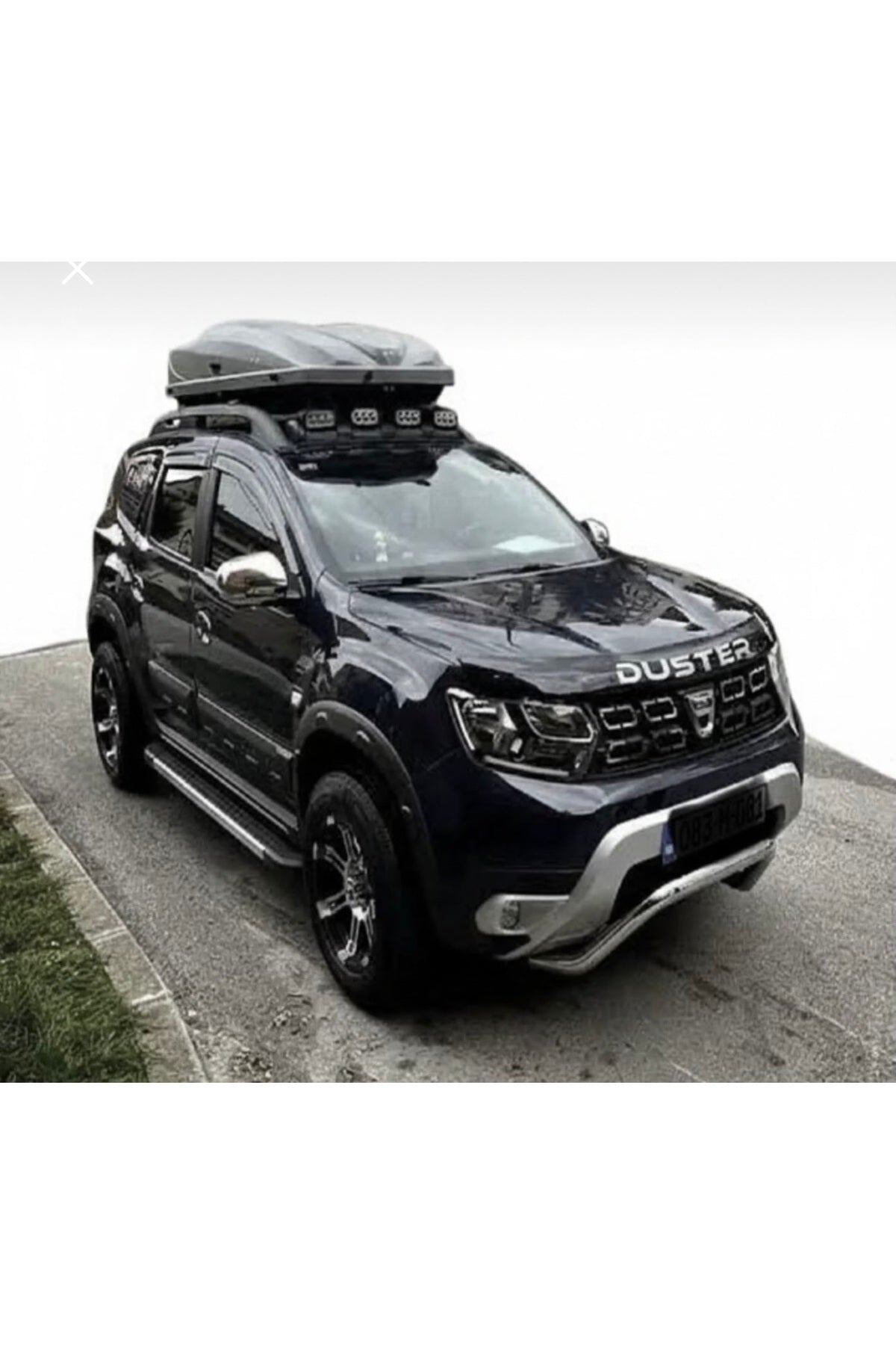 2010-2024 Daci̇a Duster Ön Tampon Koruma Demi̇ri̇ Krom