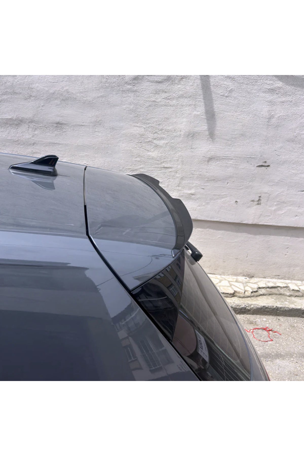 Volkswagen Golf 8 Spoiler 2019-2024 | Life - Style - Impression Uyumlu Parlak Siyah Spoiler
