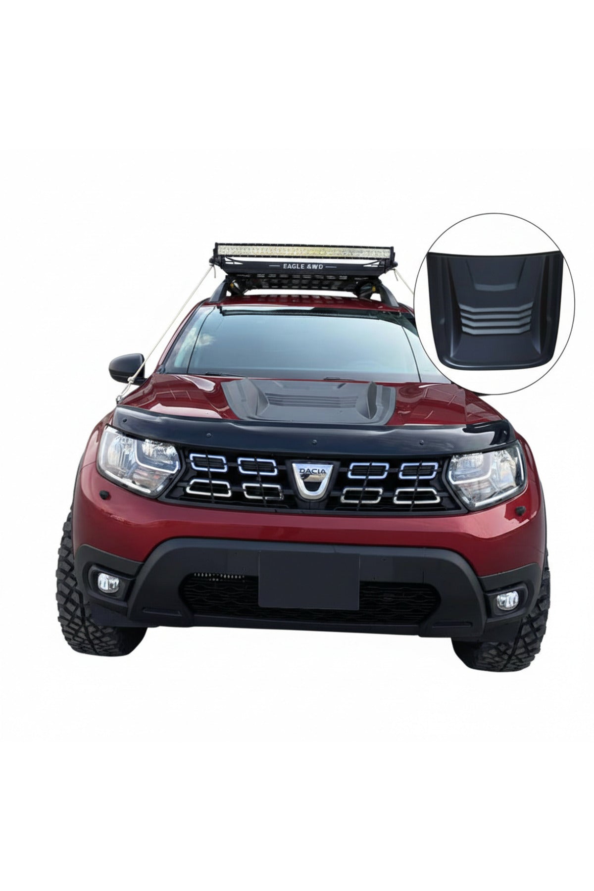 2010-2024 Dacia Duster Kaput Scoop Koruma Kaplama Kabartma