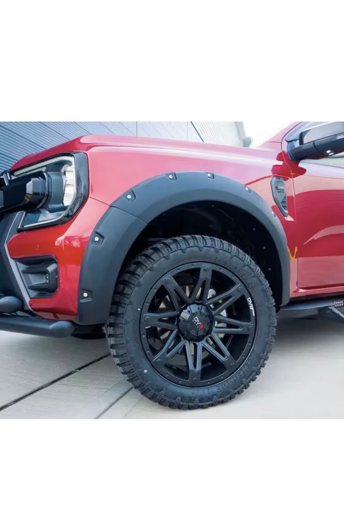 2023+ FORD RANGER T9 VİDA GÖRÜNÜM ÇAMURLUK DODİK KAPLAMA KABARTMA 6 PARÇA İTHAL ÜRÜN - TMZ Garage