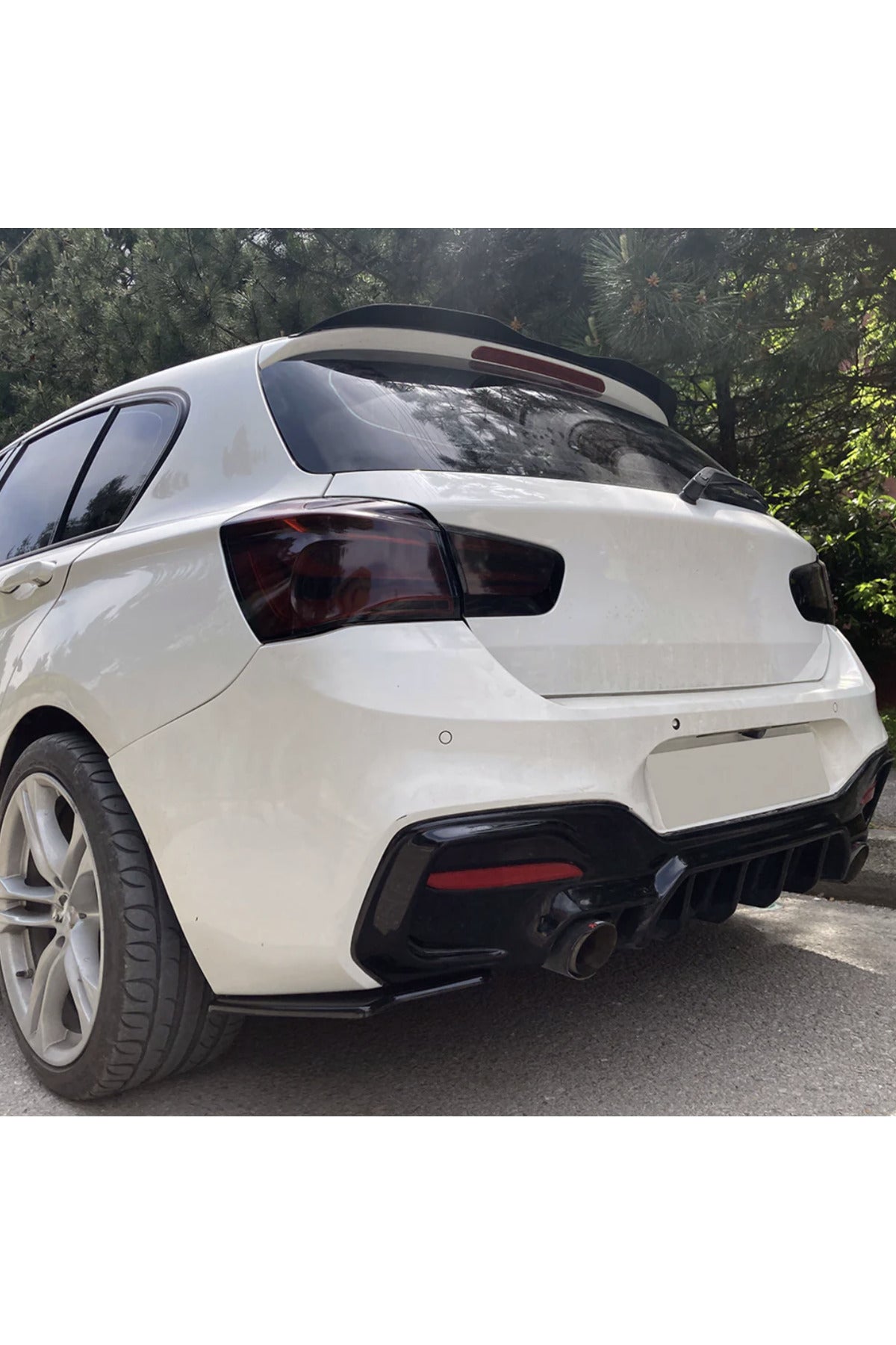 BMW F20 1 Serisi 2011-2019 Spoiler Piano Black Bagaj Üstü Spoiler Eki