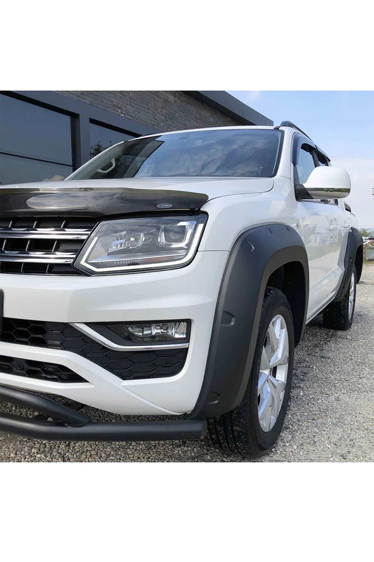 Volkswagen Amarok 2016-2021 Dodik Seti (Adblue Uyumlu) | Mat Siyah Vida Görünümlü Çamurluk Dodik
