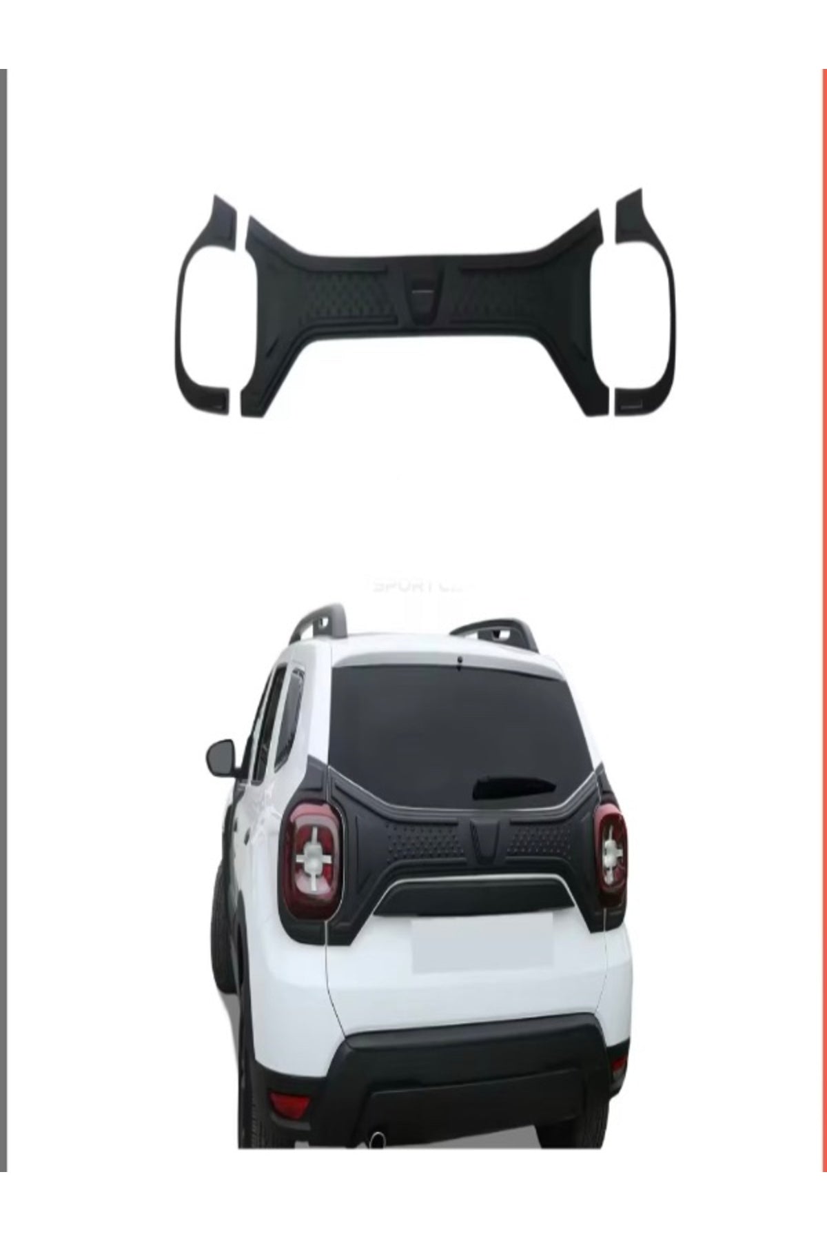 2018-2024 Dacia Duster Arka Bagaj Kaplama Koruma Dodik Stop Arası