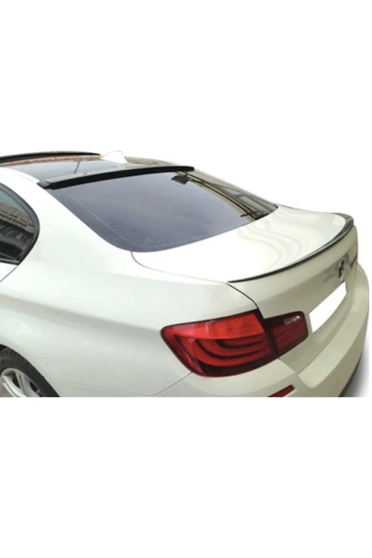 BMW F10 5 Serisi 2010-2016 Bagaj Spoileri Piano Black ABS Parlak Siyah Bagaj Üstü Spoiler