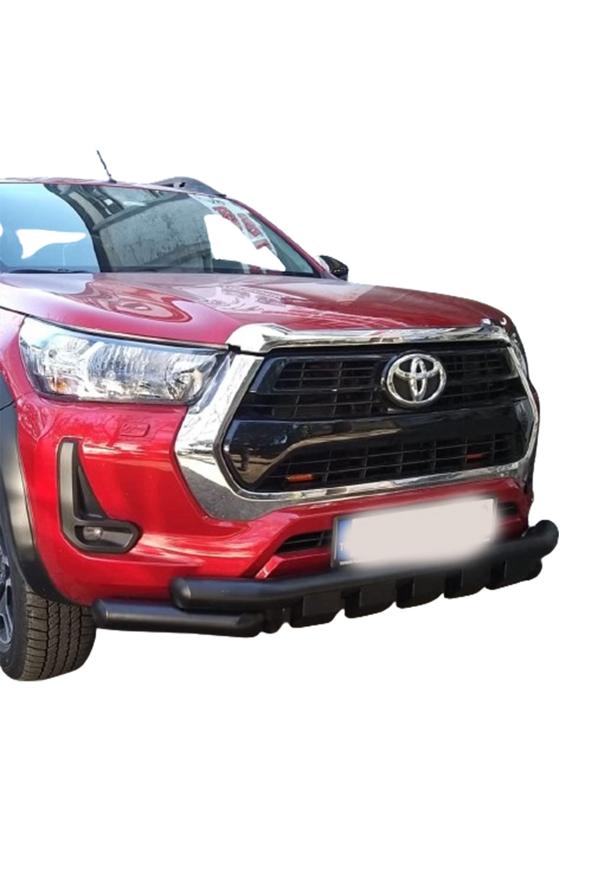 2015+Toyota Hi̇lux Shark Ön Tampon Koruma Demi̇ri̇ Koruma Bari Si̇yah