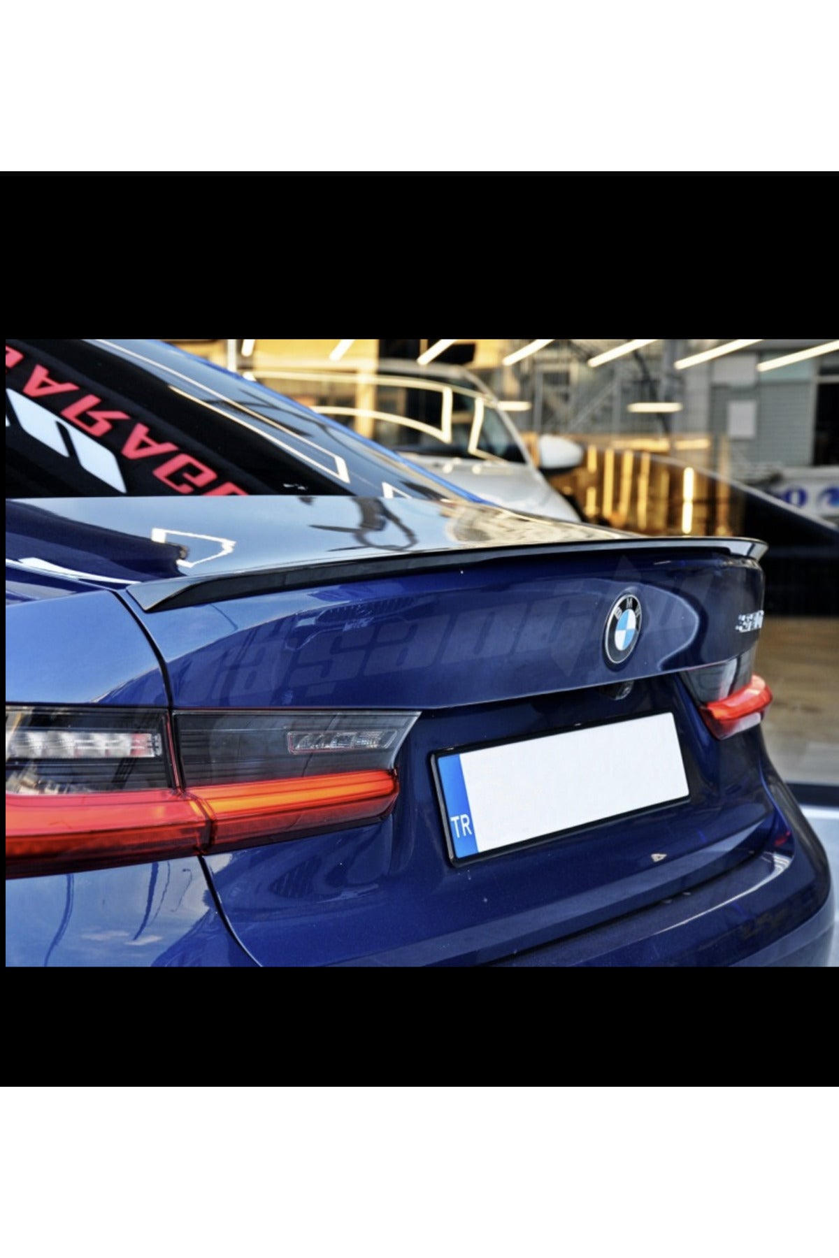 Bmw G20 İnce Spoiler | Piano Black Bagaj Üstü Lip Spoiler – Parlak Siyah
