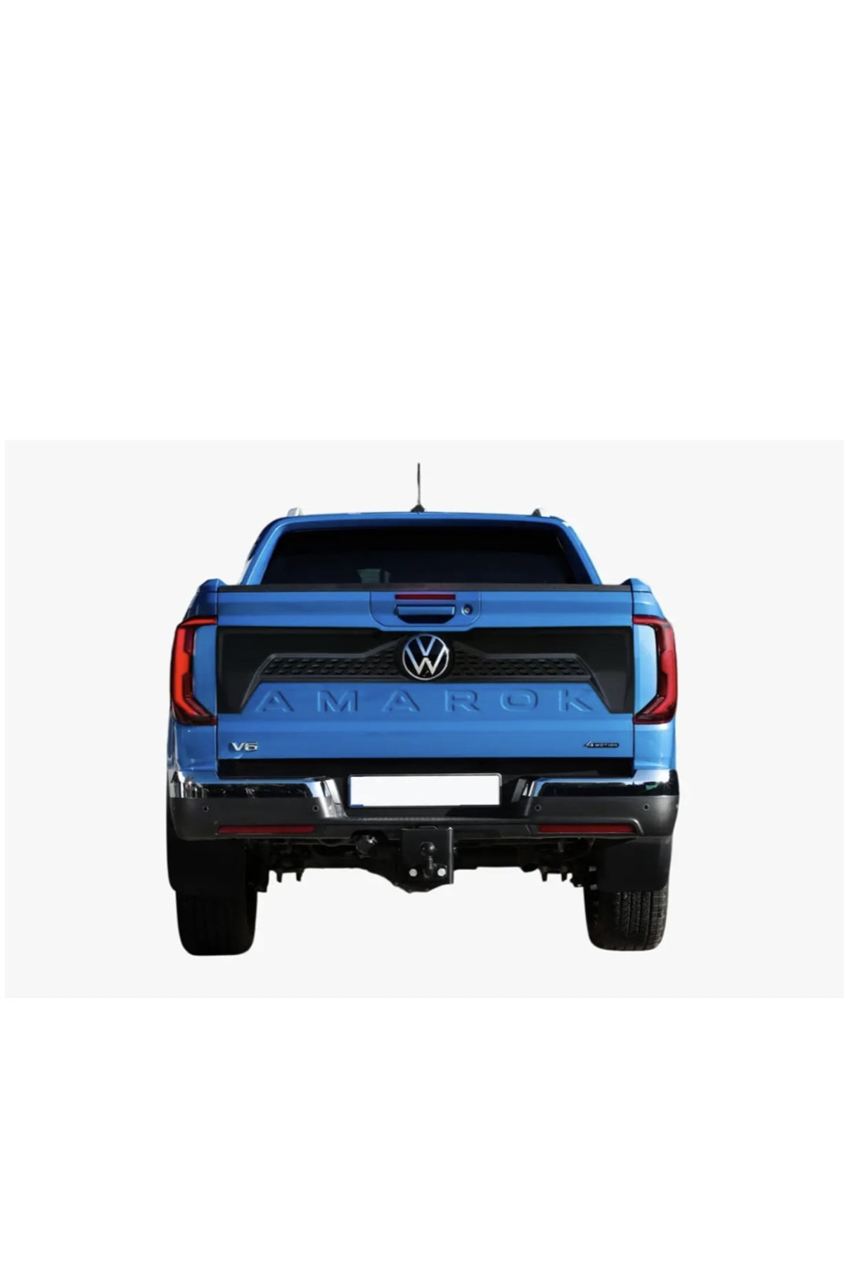 Volkswagen Amarok 2022+ Bagaj Kapağı Kaplama | Mat Siyah – Arka Kapak Koruma