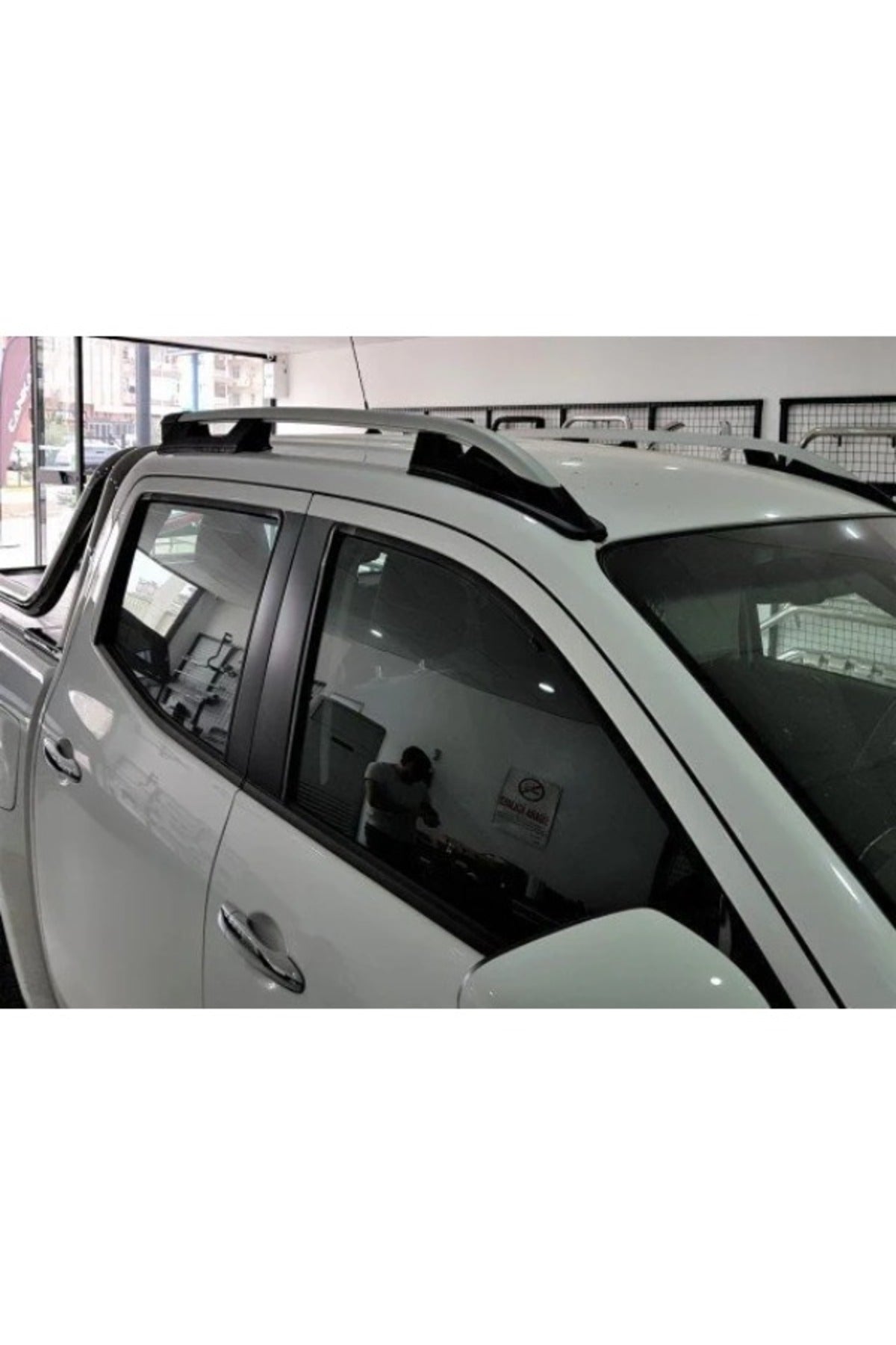 2015+ Model Üzeri Mitsubishi L200 Falcon Tavan Çıtası Gri