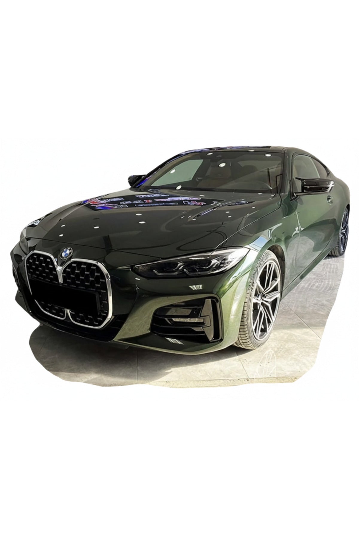 2020+ Bmw 4 Serisi G22 Yarasa Ayna Kapak Parlak Siyah