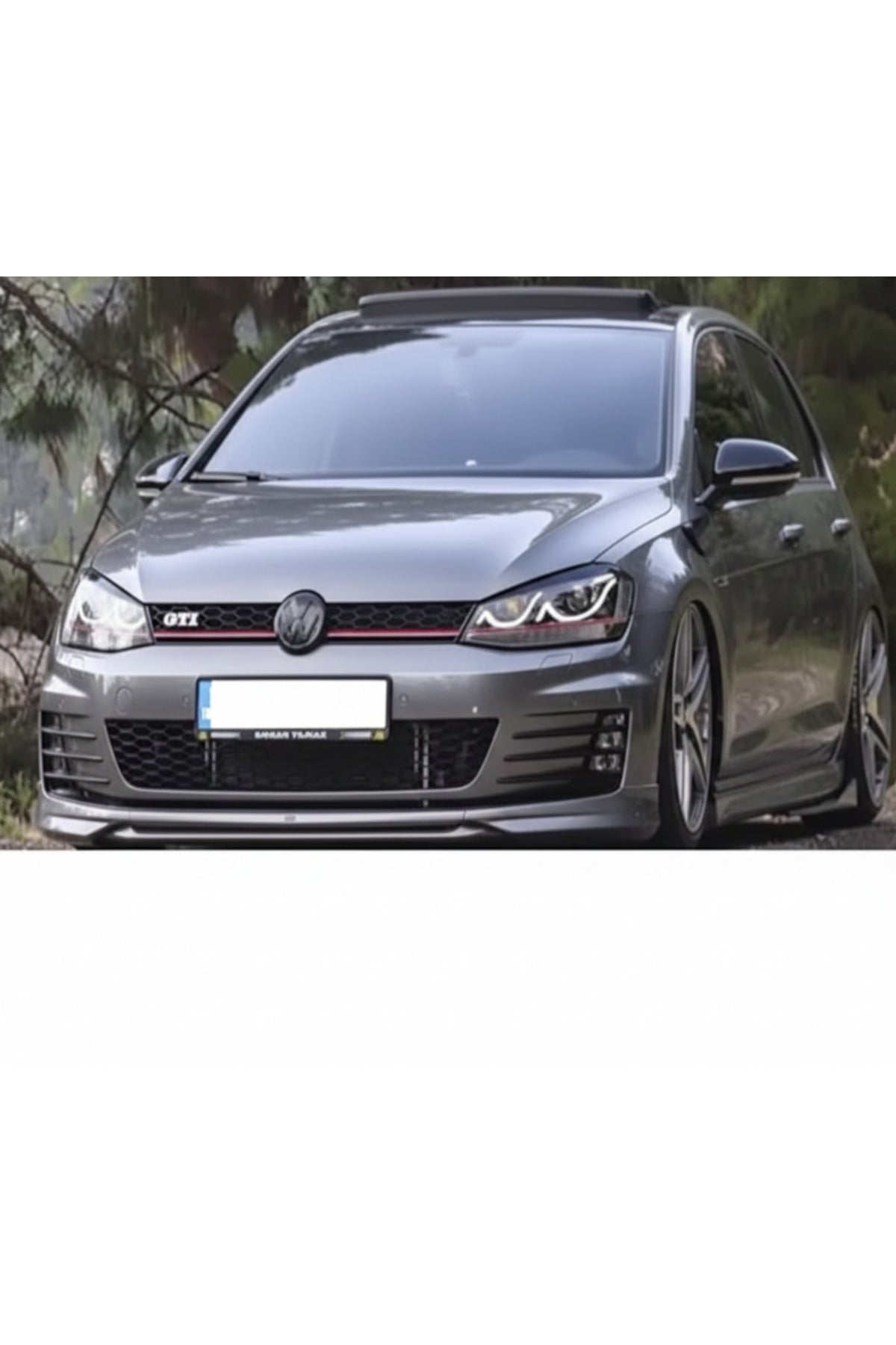 2012-2019 Volkswagen Golf 7 Batman Yarasa Ayna Kapak Parlak Siyah