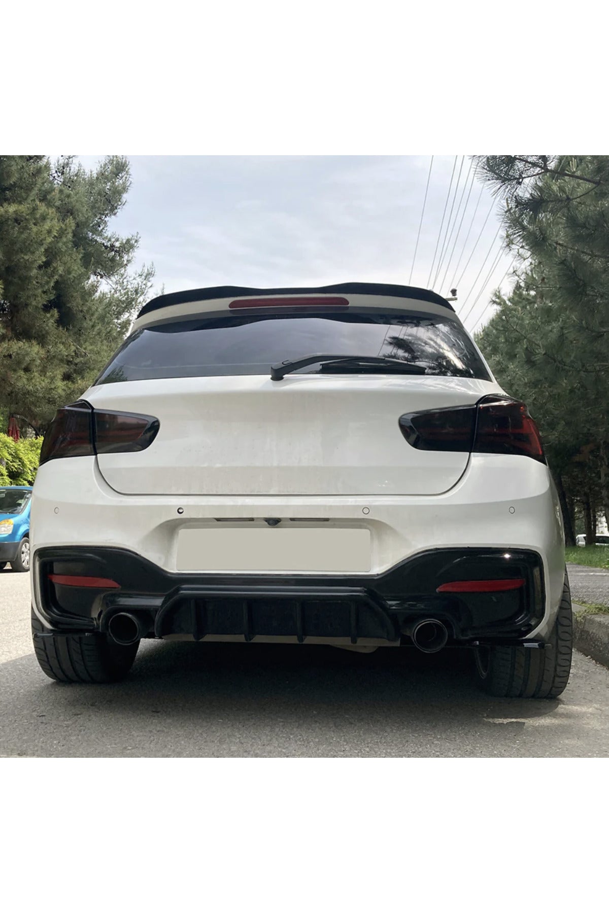 BMW F20 1 Serisi 2011-2019 Spoiler Piano Black Bagaj Üstü Spoiler Eki