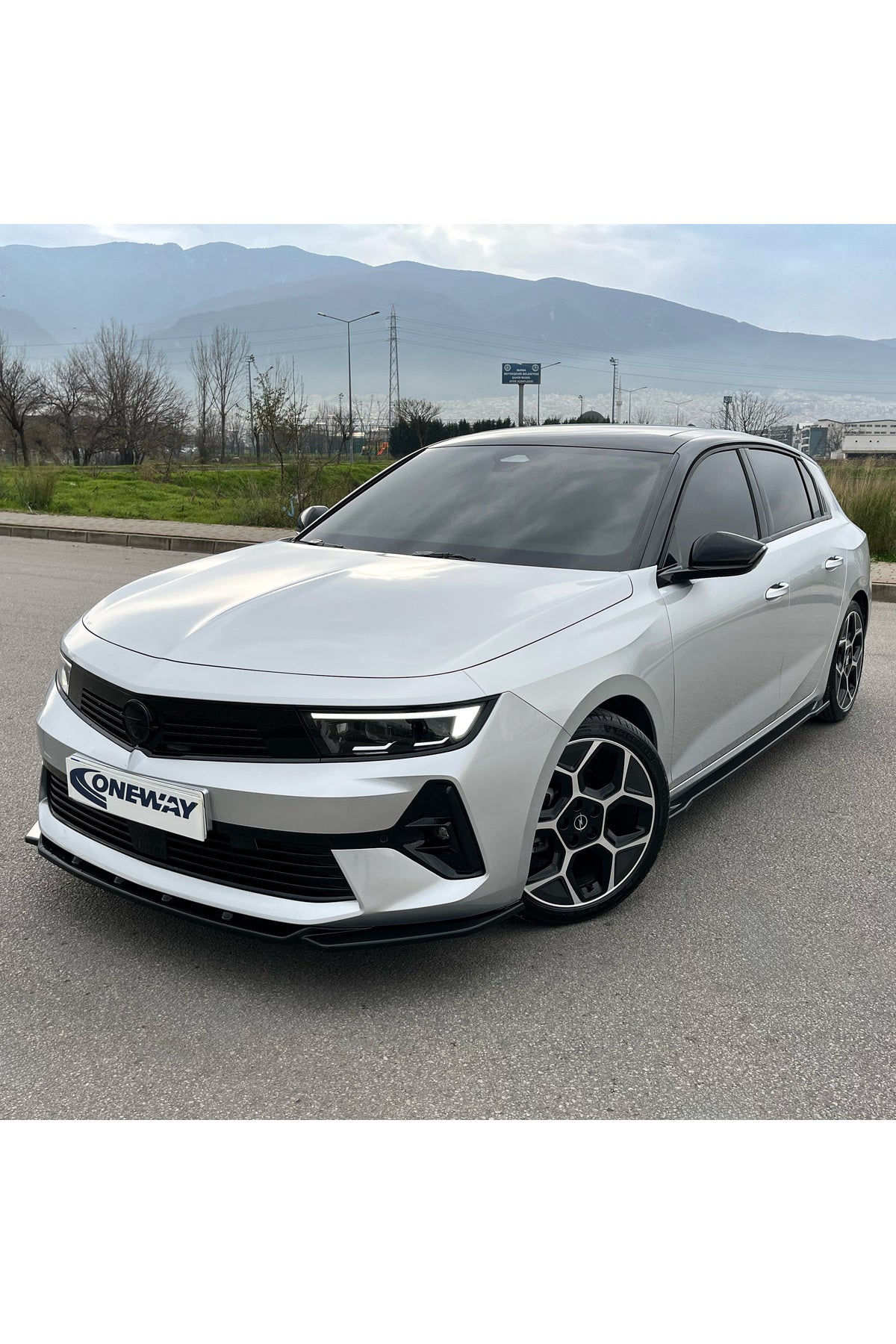 Opel Astra L 2020+ Ön Lip Piano Black ABS | Tampon Altı Ön Ek - TMZ Garage