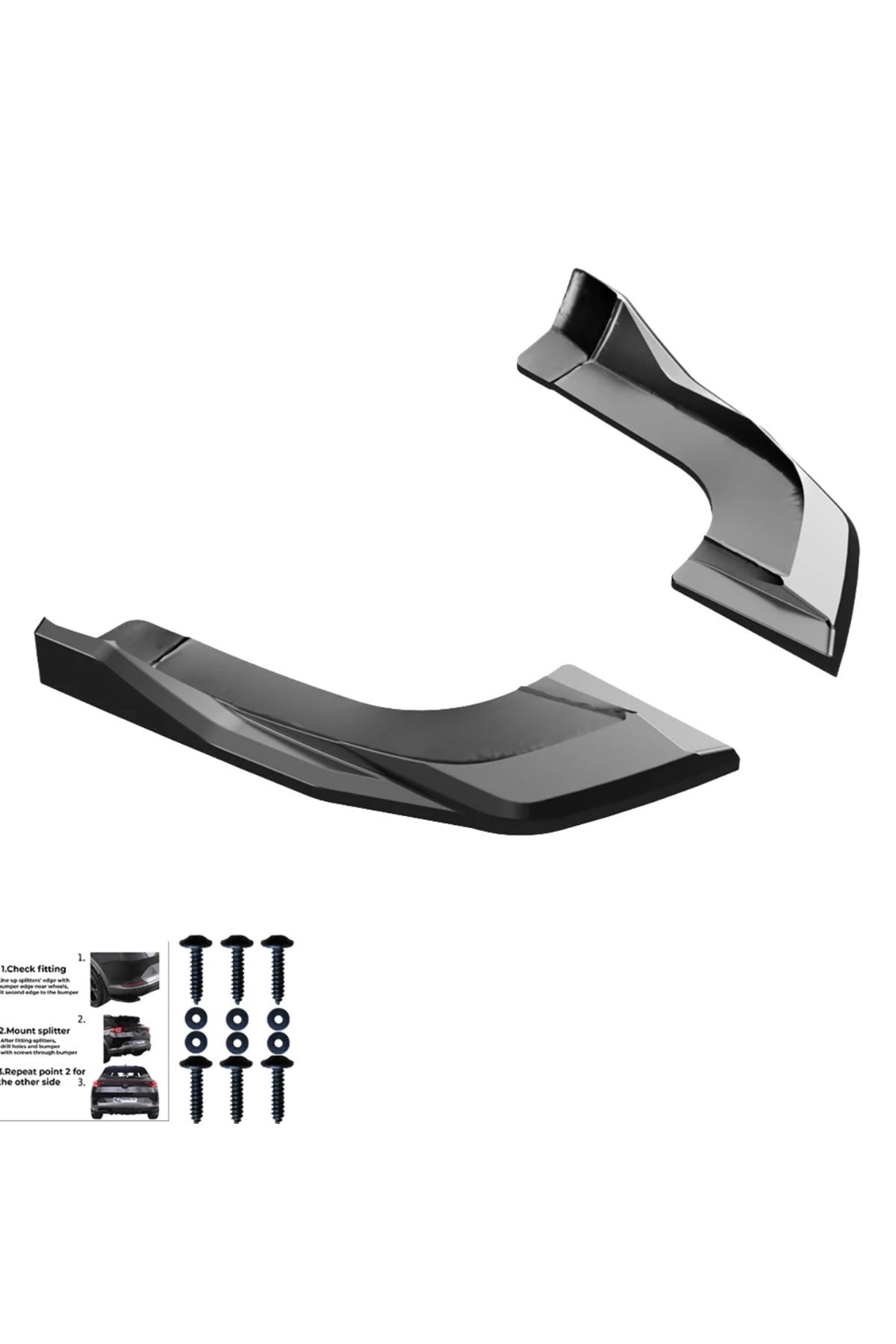Volkswagen Tayron 2025+ Arka Flap Seti | Sportif Tampon Eki & Agresif SUV Görünüm