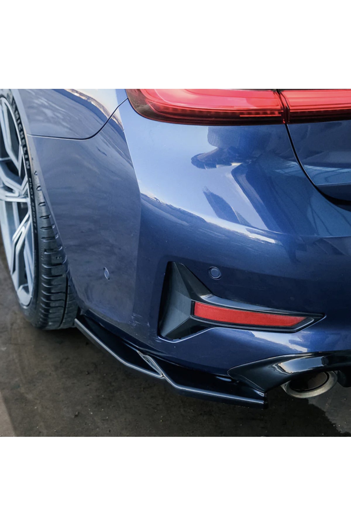 BMW 3 Serisi G20 Sport Line 2018-2022 Arka Difüzör & Flap Seti | Sportif Tampon Altı Paket