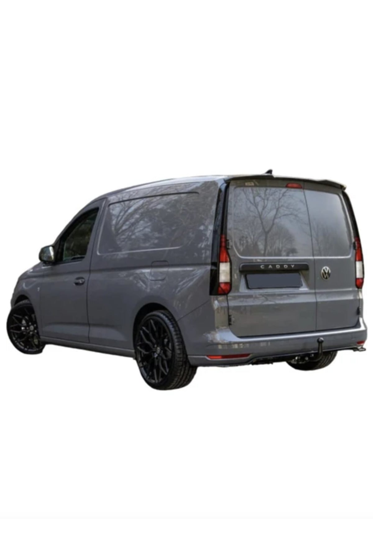 Volkswagen Caddy 2021+ Piano Black Arka Spoiler | Tek Kapı Uyumlu Bagaj Üstü Spoiler – Parlak Siyah