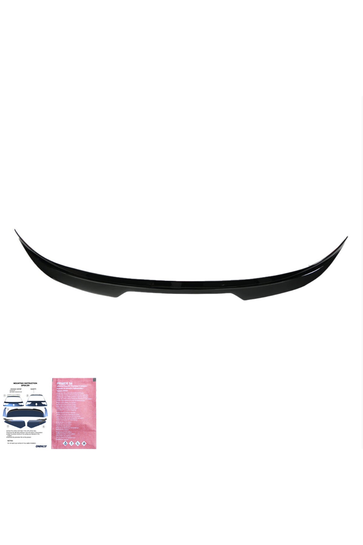 Alfa Romeo Giulietta Tavan Spoiler 2010-2020 Uyumlu Arka Üst Spoiler Piano Black ABS - TMZ Garage
