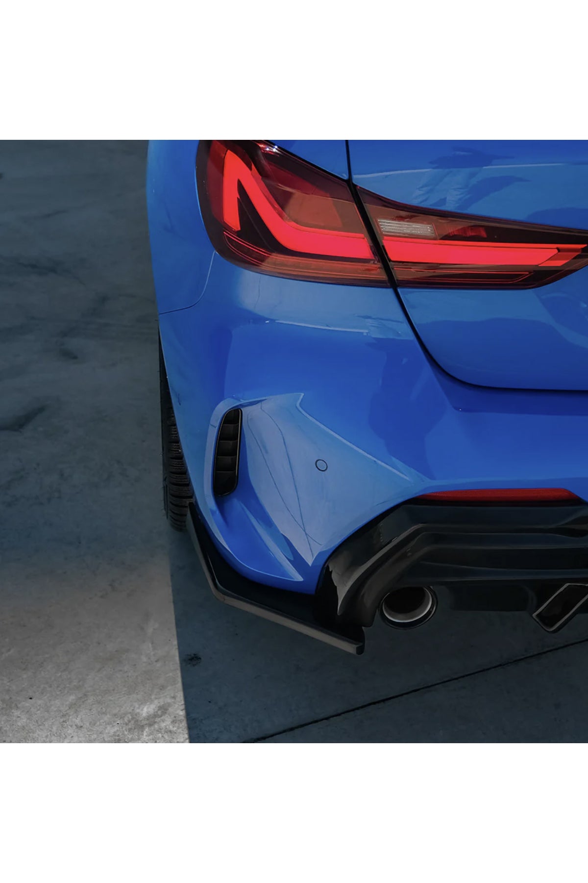 Bmw 1 Serisi F40 2019+ M Paket Body Kit Seti Ön Lip Marşpiyel Difüzör Spoiler Flap