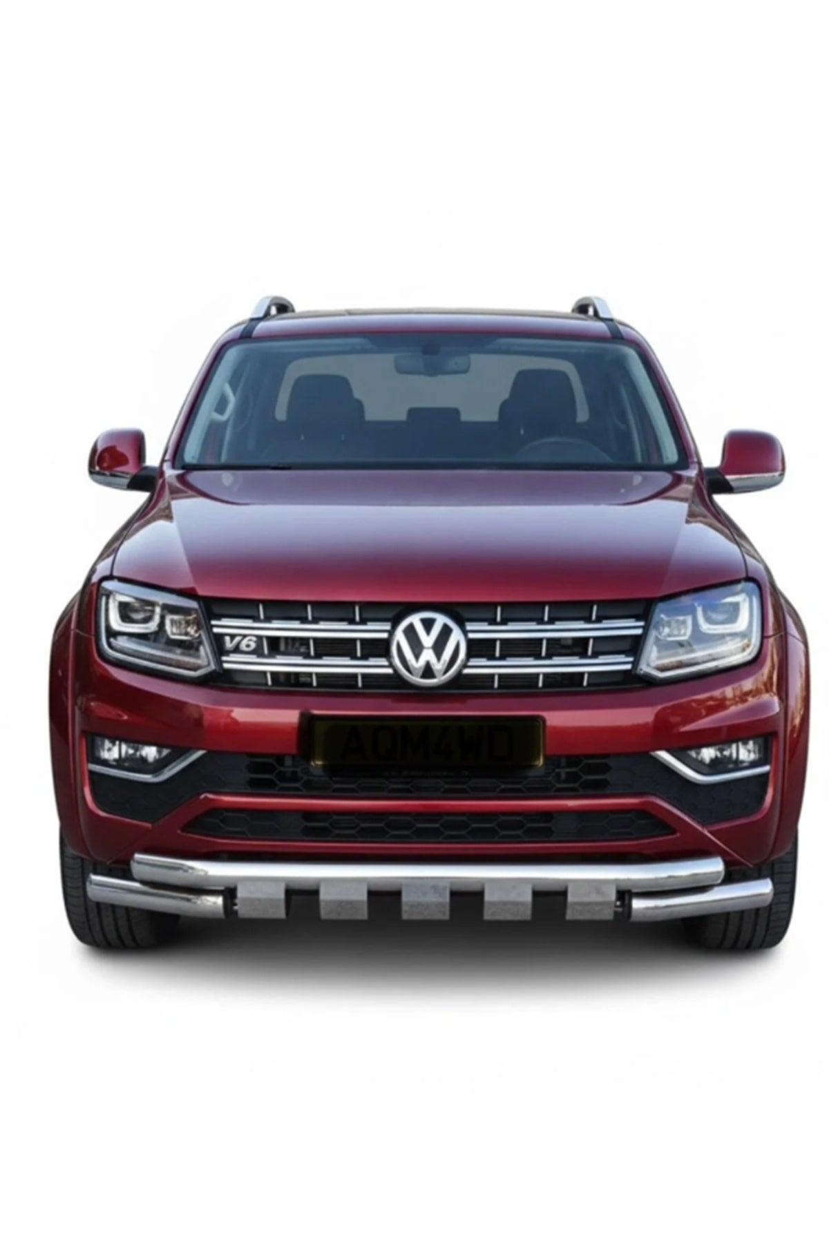 2010-2021 Volkswagen Amarok Shark Ön Tampon Koruma Demi̇ri̇ Krom 76Mm
