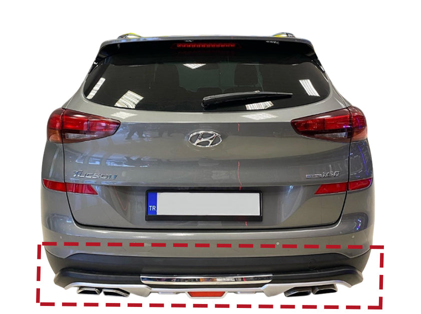 Hyundai Tucson 2018-2020 Ön Arka Koruma Seti | Araca Özel Uyum | Premium Tasarım | Dayanıklı Malzeme