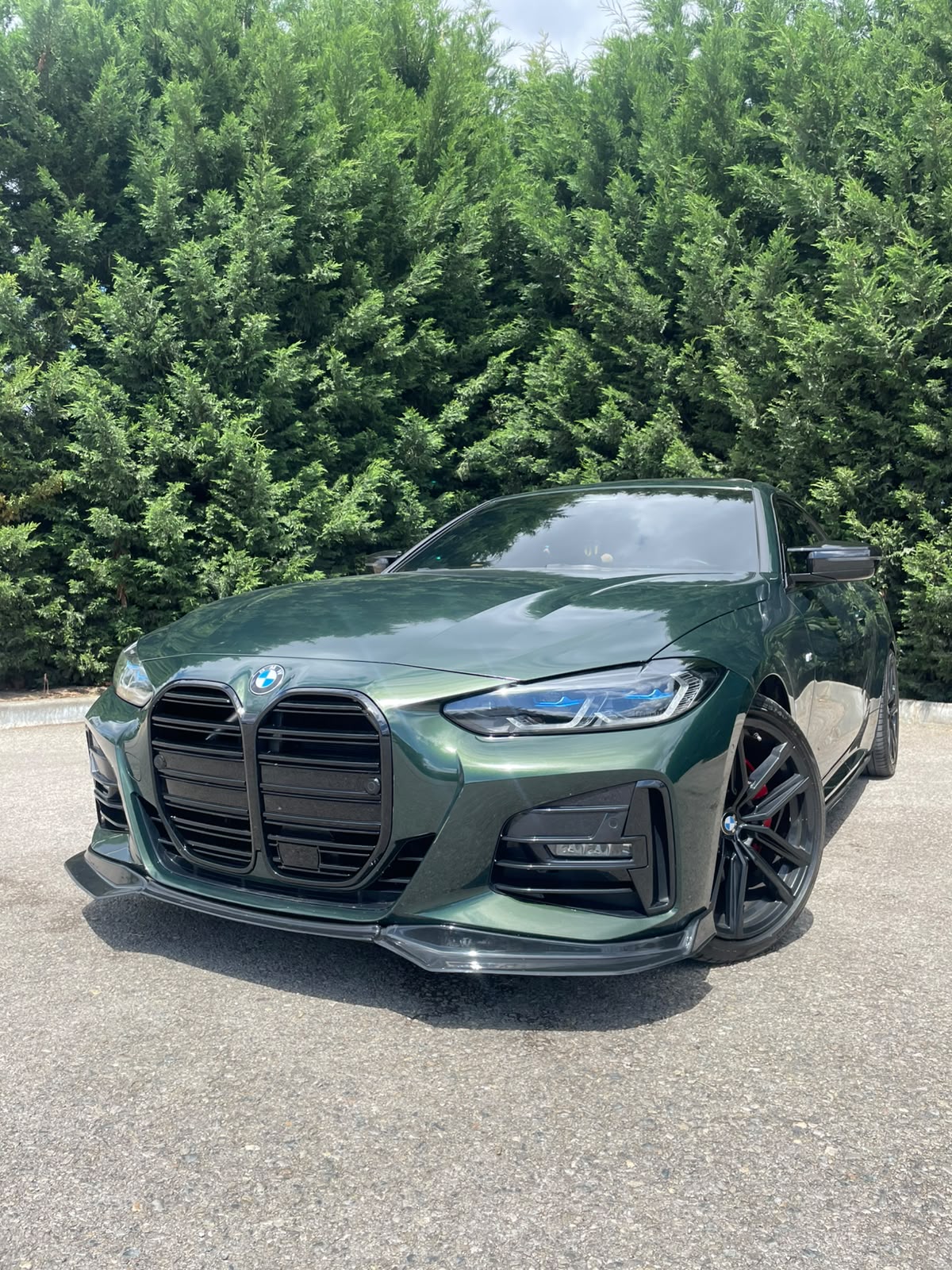BMW G22 4 Serisi M4 Competition Ön Panjur – İthal Piano Black