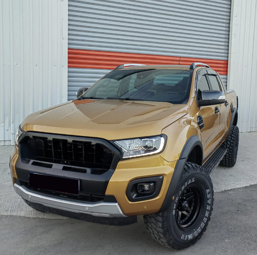 Ford Ranger T8 Slim Dodik Kaplama Sensörlü 6 Parça 2019-22 Arası Uyumlu
