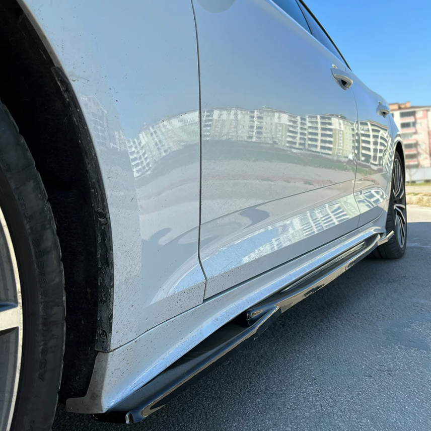 Audi A5 S-Line Sportback (4 Kapı) 2019-2024 Yan Marşpiyel Seti Sağ Sol Sportif Body Kit