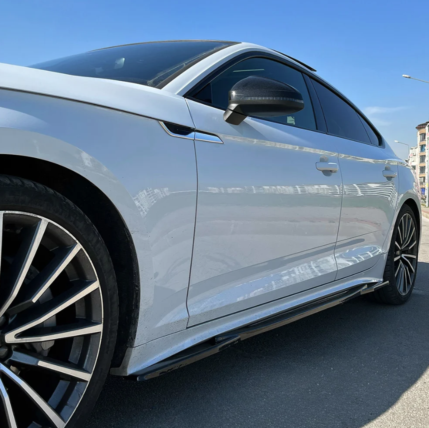 Audi A5 S-Line Sportback (4 Kapı) 2019-2024 Yan Marşpiyel Seti Sağ Sol Sportif Body Kit