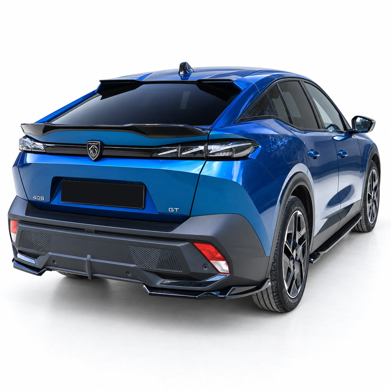 Peugeot 408 GT & Allure 2022+ Parlak Siyah Bagaj Spoilerı | Sportif Arka Görünüm