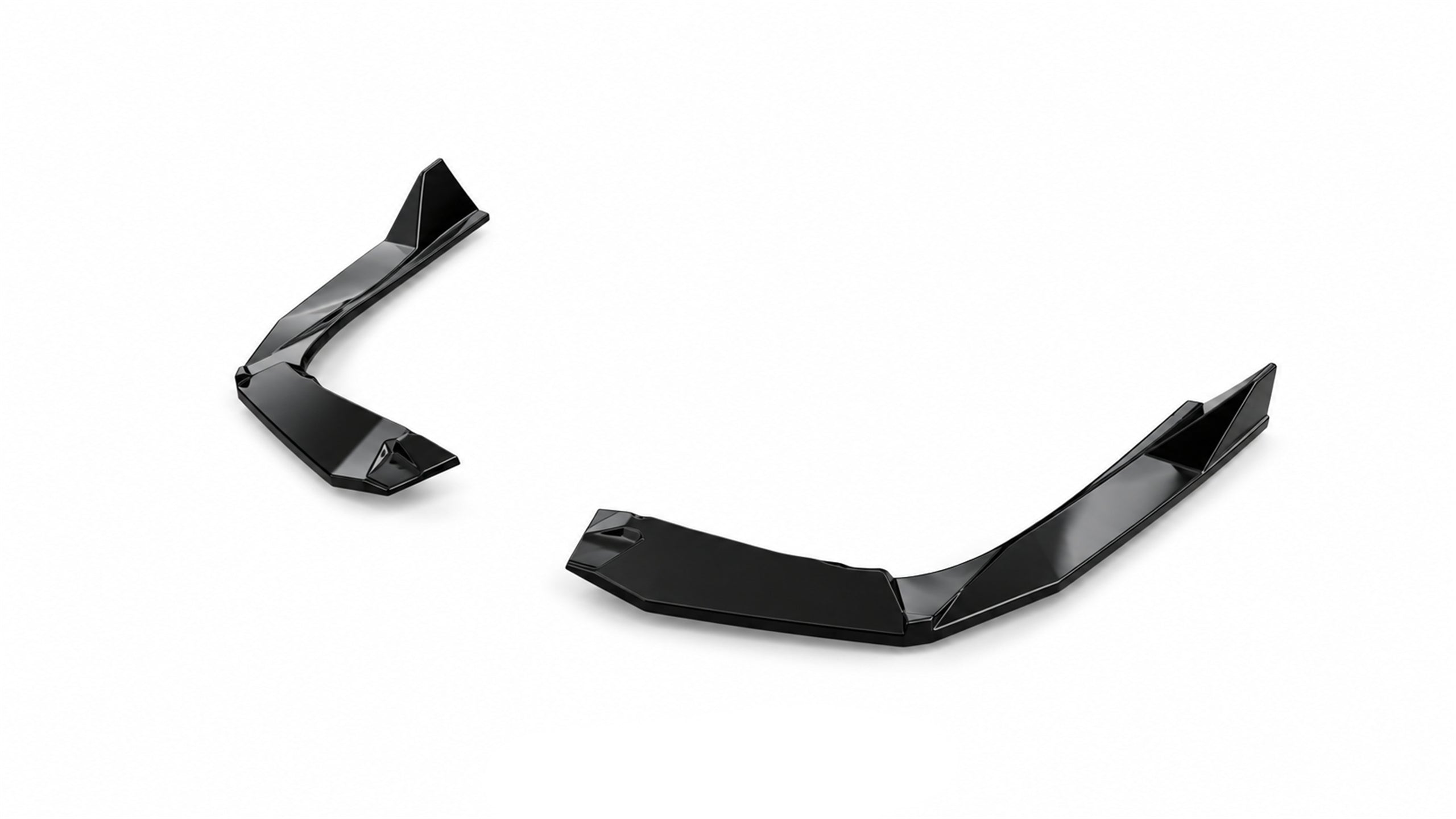 BMW 5 Serisi G60 2023+ Parlak Siyah Arka Flap Seti | Sportif Arka Tampon Eki