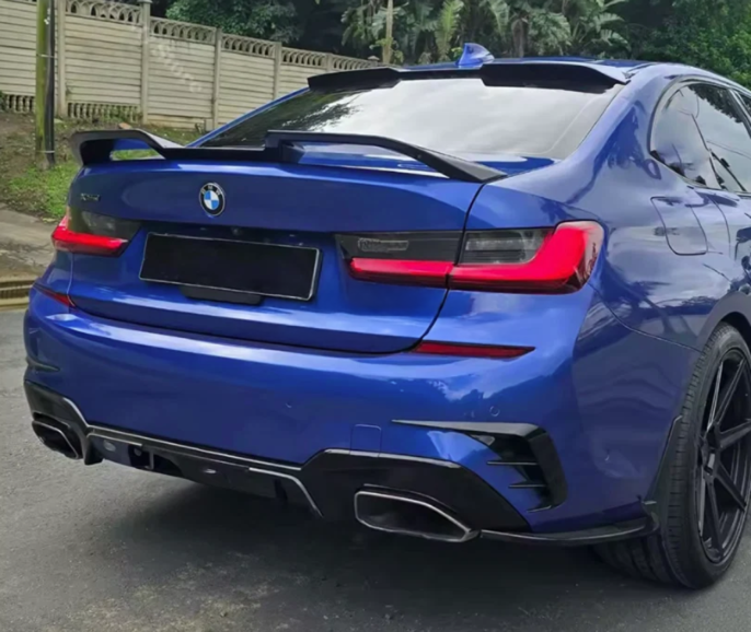 BMW G20 V-Style Bagaj Spoilerı İthal Piano Black Parlak Siyah